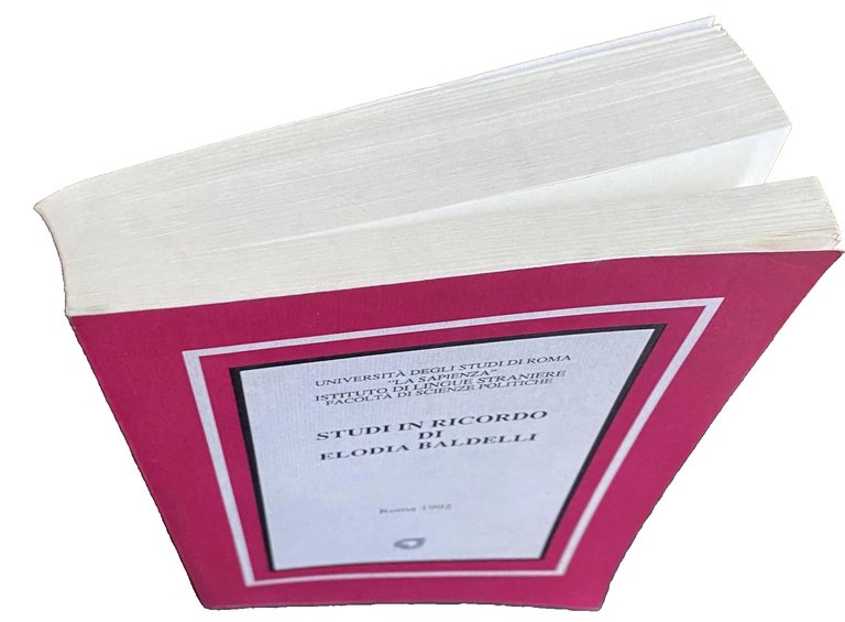 STUDI IN RICORDO DI ELODIA BALDELLI