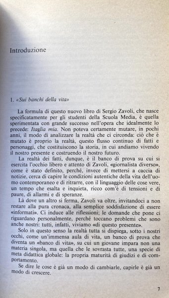 SUI BANCHI DELLA VITA. A CURA DI ROBERTO INVERNICI