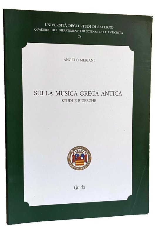 SULLA MUSICA GRECA ANTICA. STUDI E RICERCHE. (TESTO ORIGINALE GRECO … | Immagine Gallery 3