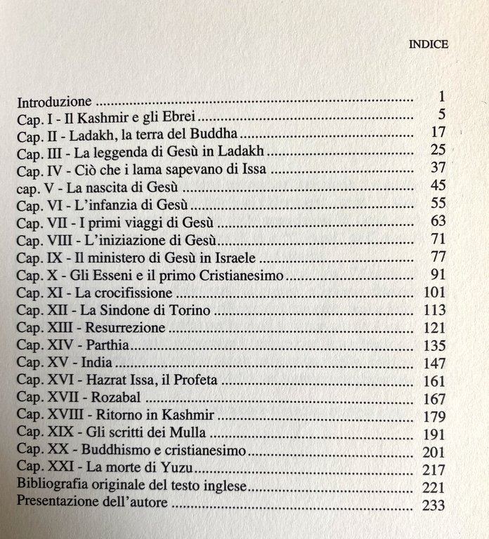 SULLE TRACCE DI GESÙ L'ESSENO. LE FONTI STORICHE BUDDHISTE, ISLAMICHE, …