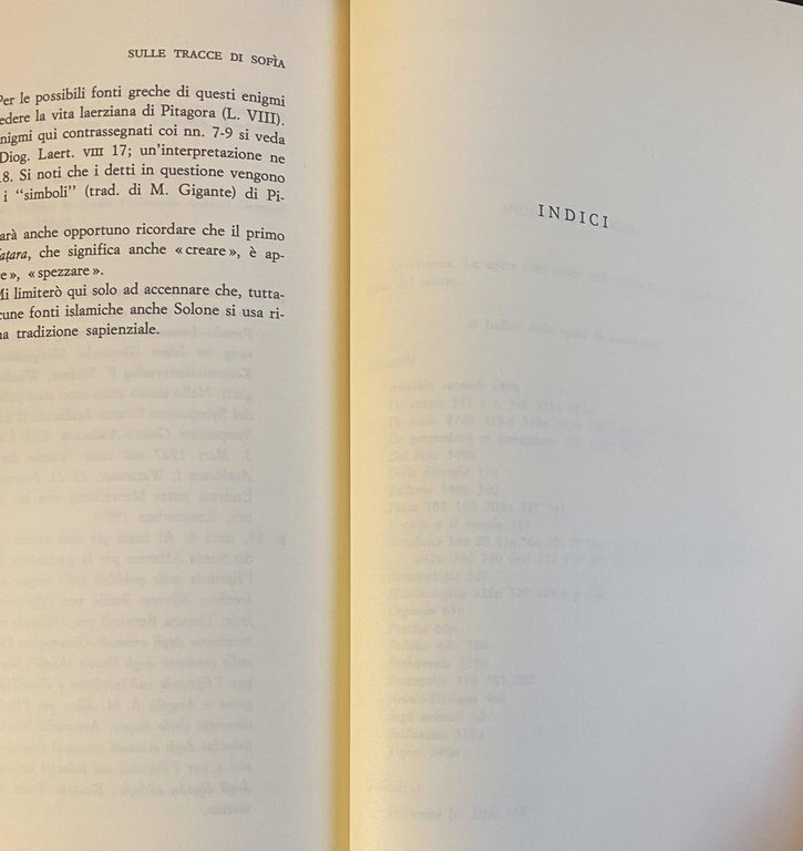 SULLE TRACCE DI SOFIA. TRE "DIVINI" NELLA GRECIA CLASSICA