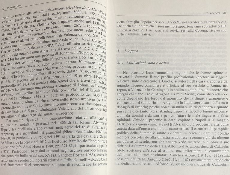 SUMMA DEI RE DI NAPOLI E SICILIA E DEI RE …