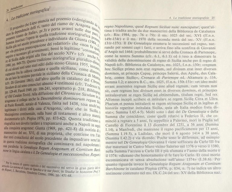 SUMMA DEI RE DI NAPOLI E SICILIA E DEI RE …