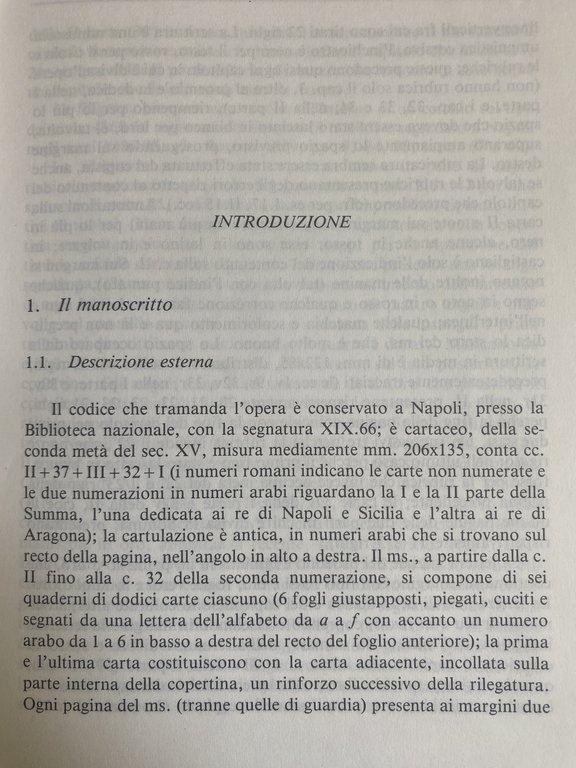SUMMA DEI RE DI NAPOLI E SICILIA E DEI RE …