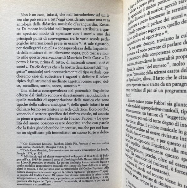 SUONARE UNO STRUMENTO. ITINERARI TRA PASSIONI E TECNICHE. A CURA …