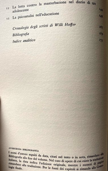 SVILUPPO DEL BAMBINO E PSICOANALISI