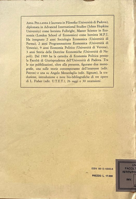 SVILUPPO ECONOMICO: LEGGE DI PRODUZIONE INDUSTRIALE O FORZA DI TERZIARIO? …
