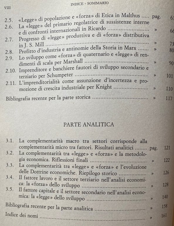 SVILUPPO ECONOMICO: LEGGE DI PRODUZIONE INDUSTRIALE O FORZA DI TERZIARIO? …