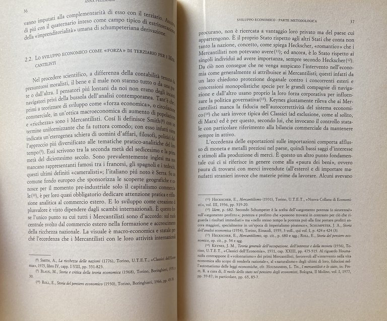 SVILUPPO ECONOMICO: LEGGE DI PRODUZIONE INDUSTRIALE O FORZA DI TERZIARIO? …