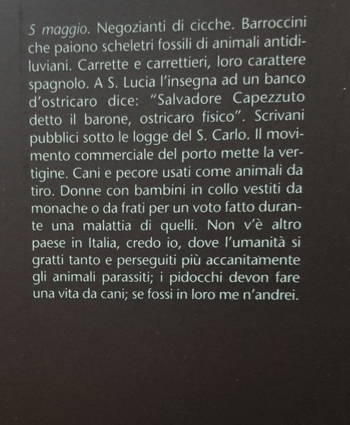 TACCUINO DI VIAGGIO. A NAPOLI E DINTORNI NEL 1887. A …