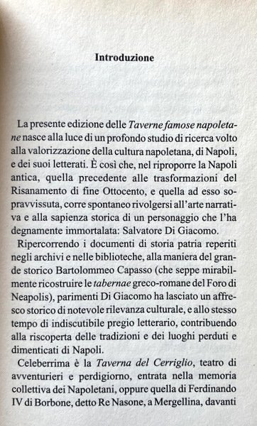 TAVERNE FAMOSE NAPOLETANE. A CURA DI VINCENZO REGINA