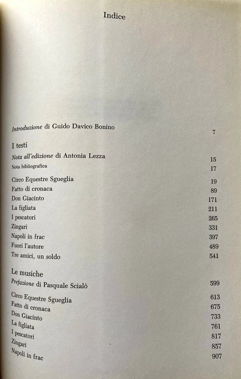 TEATRO. VOLUME 4 IV. (Circo equestre Sgueglia. Fatto di cronaca. …