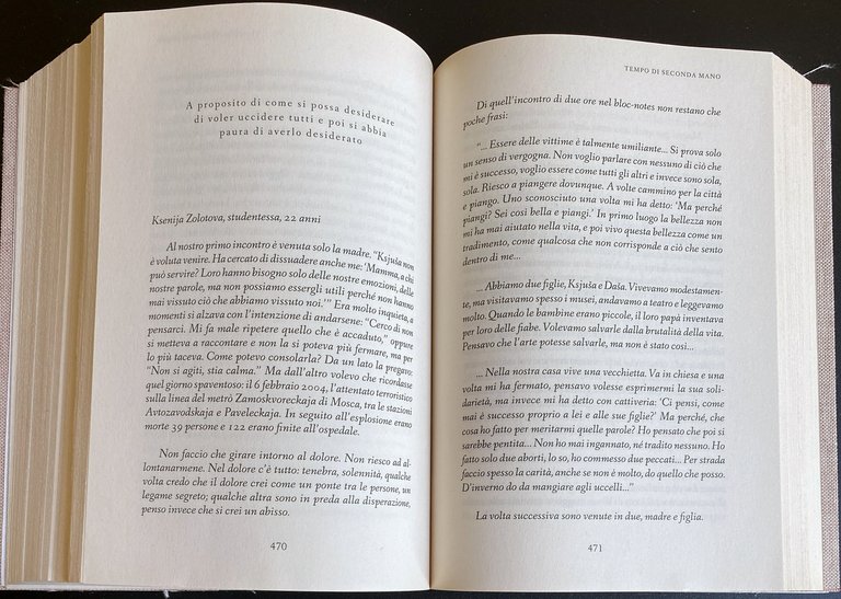 TEMPO DI SECONDA MANO. LA VITA IN RUSSIA DOPO IL …