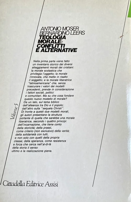 TEOLOGIA MORALE: CONFLITTI E ALTERNATIVE. | Immagine Gallery 7