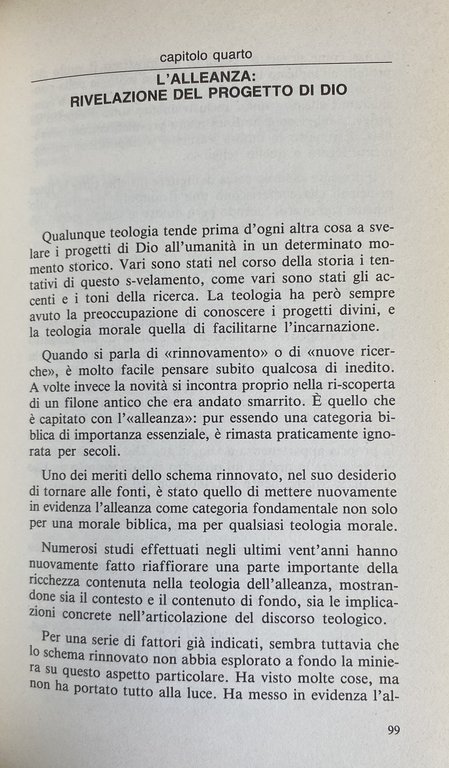 TEOLOGIA MORALE: CONFLITTI E ALTERNATIVE.