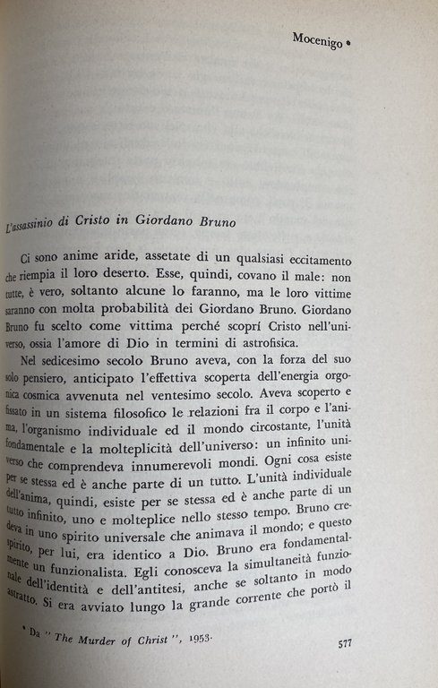 TEORIA DELL'ORGASMO E ALTRI SCRITTI