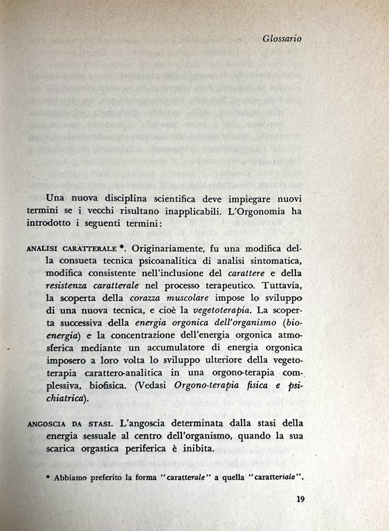 TEORIA DELL'ORGASMO E ALTRI SCRITTI