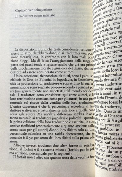 TEORIA E STORIA DELLA TRADUZIONE