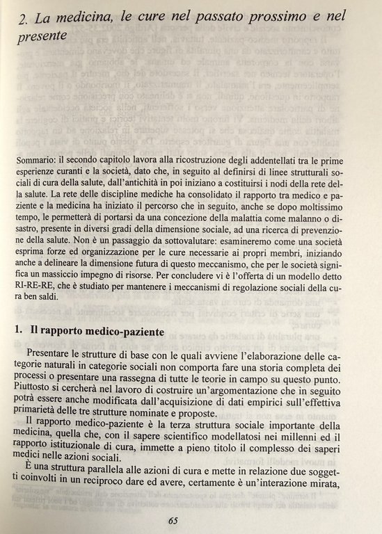 TEORIA SOCIALE DELLA CURA. LA STRUTTURA DELLA IDENTITÀ MEDICA | Immagine Gallery 10