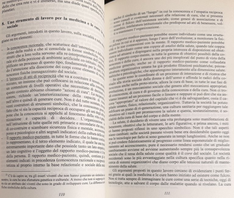TEORIA SOCIALE DELLA CURA. LA STRUTTURA DELLA IDENTITÀ MEDICA | Immagine Gallery 23