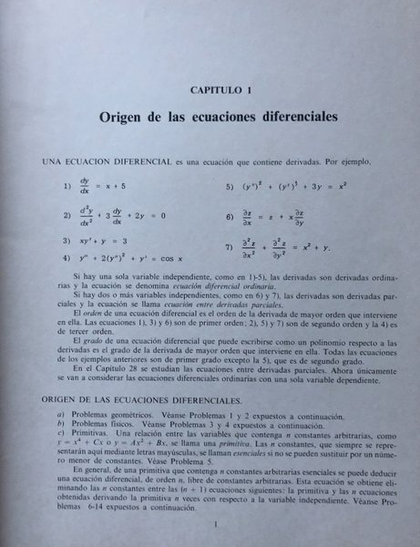 TEORÍA Y PROBLEMAS DE ECUACIONES DIFERENCIALES: 560 PROBLEMAS RESUELTOS