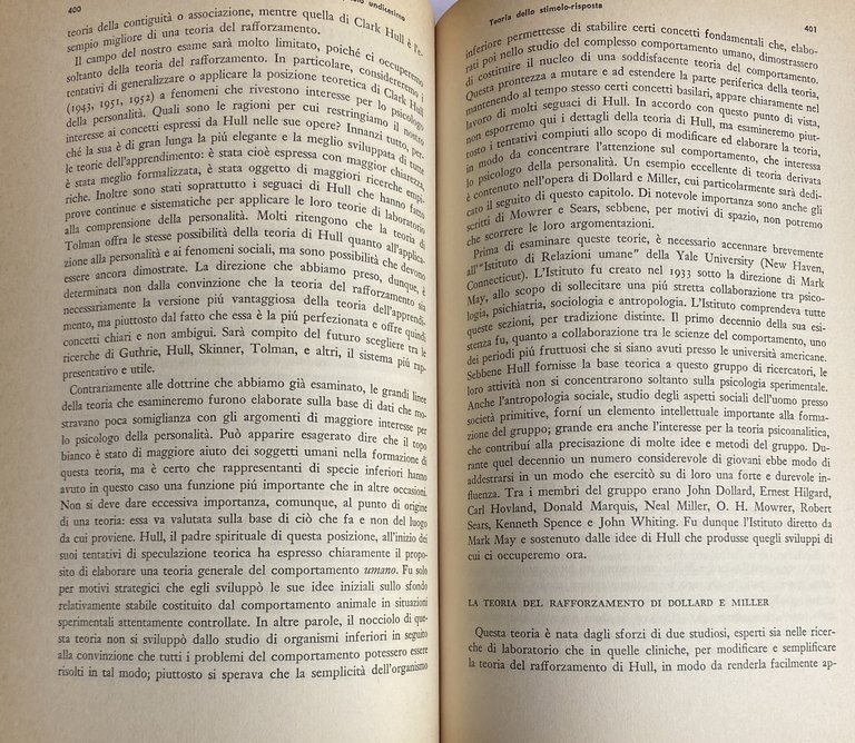 TEORIE DELLA PERSONALITÀ