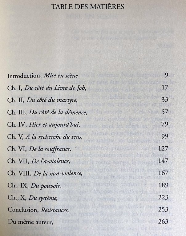 THÉORIE DE LA VIOLENCE. (French Edition)