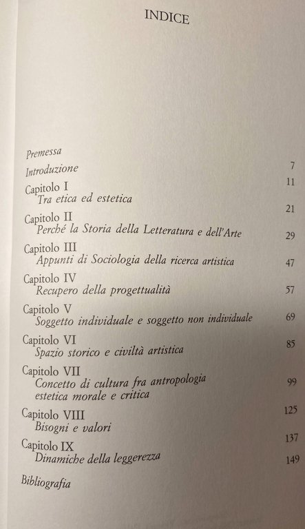 TRA ETICA ED ESTETICA