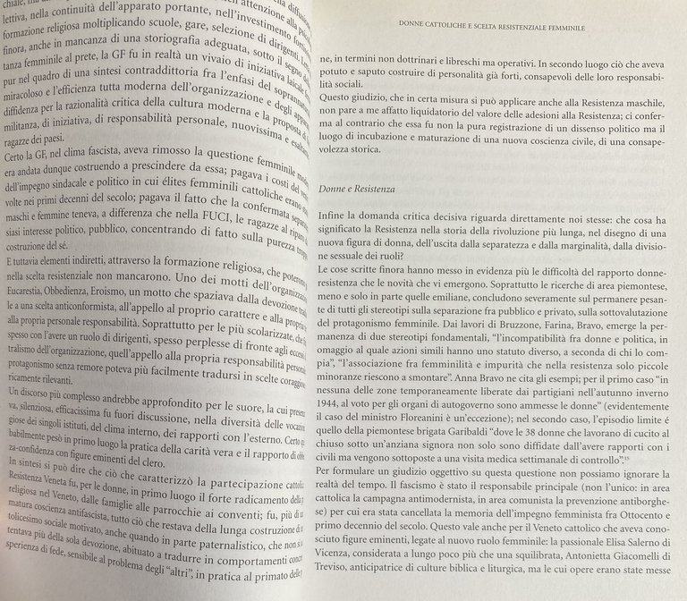 TRA LA CITTÀ DI DIO E LA CITTÀ DELL'UOMO. DONNE …