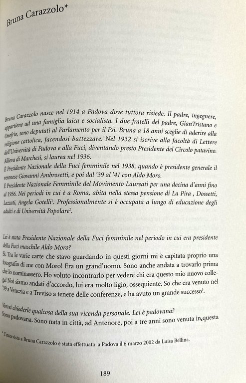 TRA LA CITTÀ DI DIO E LA CITTÀ DELL'UOMO. DONNE …