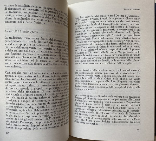 TRADIZIONE E RINNOVAMENTO NELLO SPIRITO. ALLE FONTI DELLA CHIESA