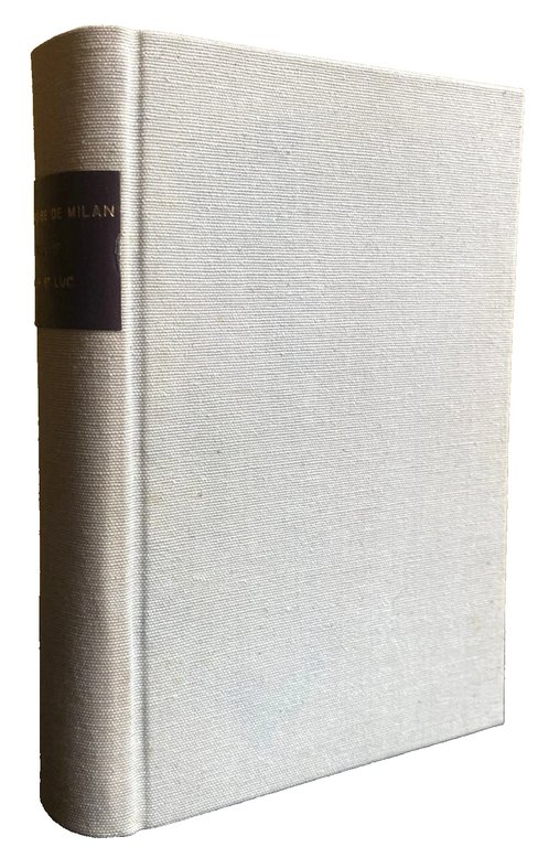 TRAITÉ SUR L'ÉVANGILE DE S. LUC. TOME 1 LIVRES I-VI. … | Immagine Gallery 3