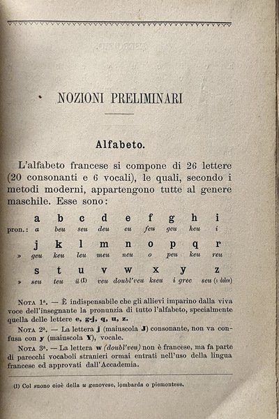 TRATTATELLO DI PRONUNZIA FRANCESE CON NUMEROSI ESERCIZI, COMPILATO AD USO …