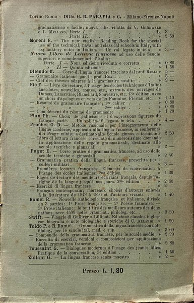 TRATTATELLO DI PRONUNZIA FRANCESE CON NUMEROSI ESERCIZI, COMPILATO AD USO …