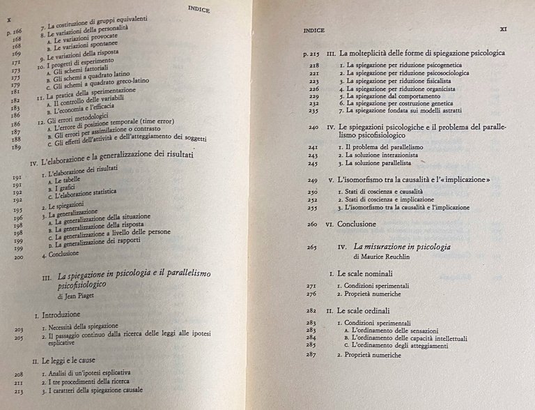 TRATTATO DI PSICOLOGIA SPERIMENTALE, STORIA E METODO. A CURA DI …