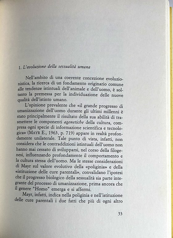 TRE SAGGI SULL'EVOLUZIONE DELLA SESSUALITÀ UMANA