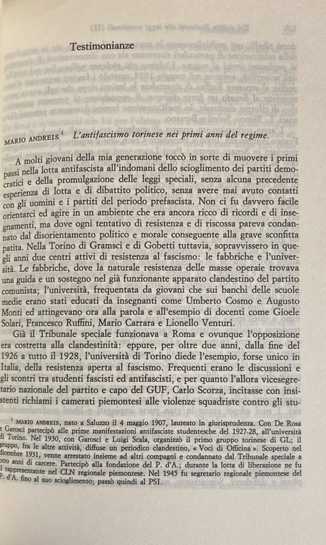 TRENT'ANNI DI STORIA ITALIANA 1915-1945 DALL'ANTIFASCISMO ALLA RESISTENZA. LEZIONI CON …