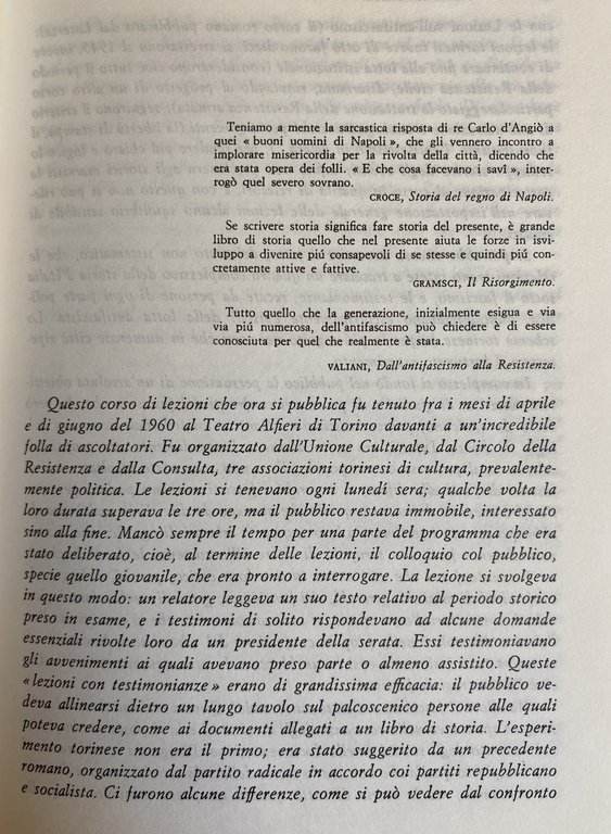 TRENT'ANNI DI STORIA ITALIANA 1915-1945 DALL'ANTIFASCISMO ALLA RESISTENZA. LEZIONI CON …