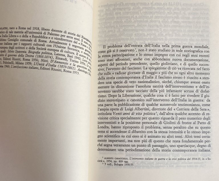 TRENT'ANNI DI STORIA ITALIANA 1915-1945 DALL'ANTIFASCISMO ALLA RESISTENZA. LEZIONI CON …