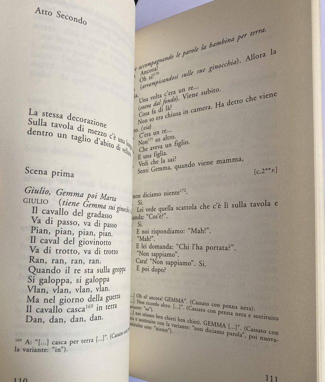 TRISTI AMORI. IL MANOSCRITTO ORIGINARIO