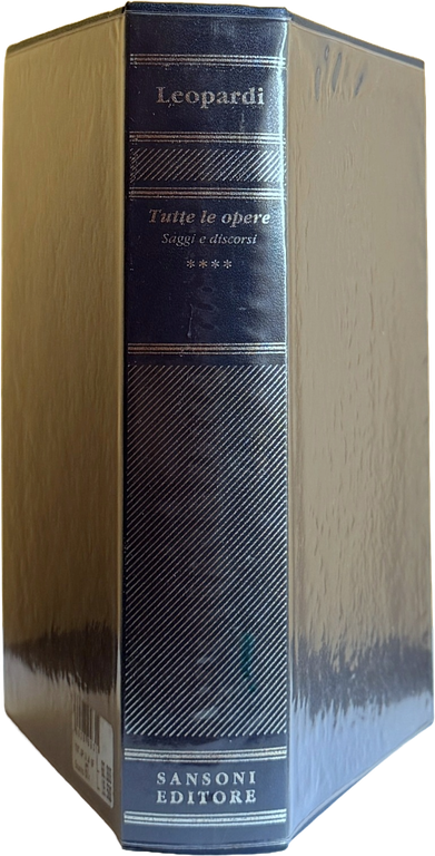 TUTTE LE OPERE: SAGGI E DISCORSI | Immagine Gallery 6