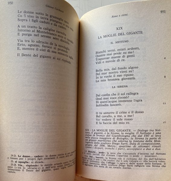 TUTTE LE POESIE. COMMENTI DI VITTORIO CITTI PER I JUVENILIA, …