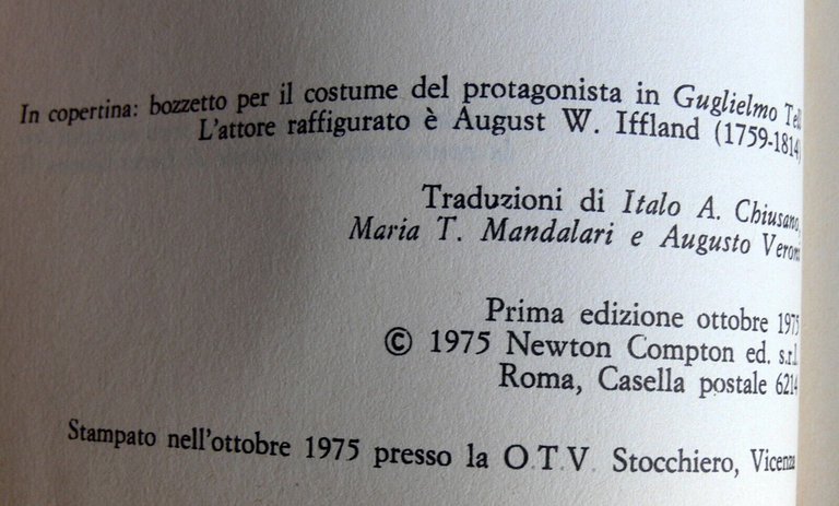 TUTTO IL TEATRO. LA SPOSA DI MESSINA, GUGLIELMO TELL, DEMETRIO, …