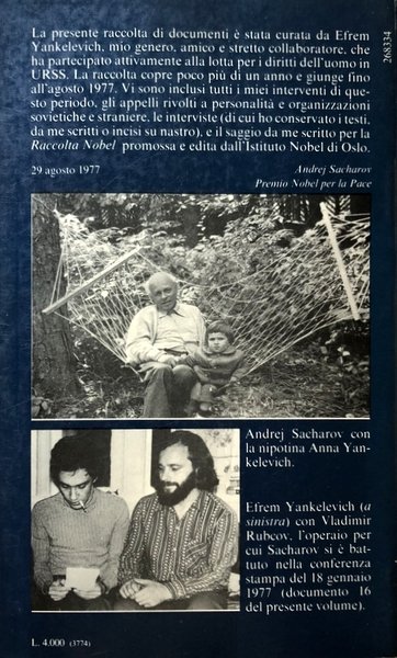 UN ANNO DI LOTTA DI ANDREJ SACHAROV. (GIUGNO 1976-AGOSTO 1977)