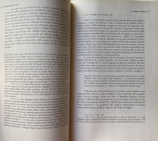 UN CONSIGLIO DI SPADA E DI TOGA. IL COLLATERALE NAPOLETANO …