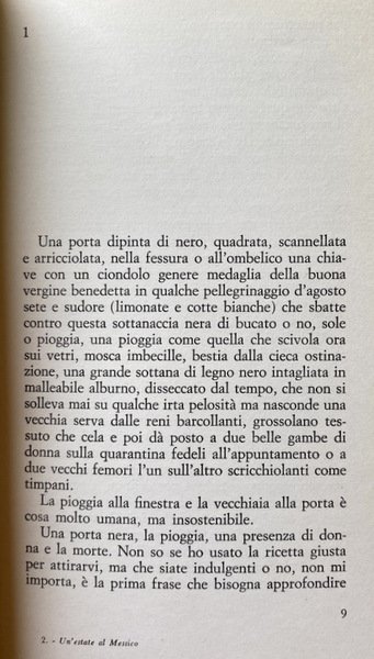 UN'ESTATE AL MESSICO