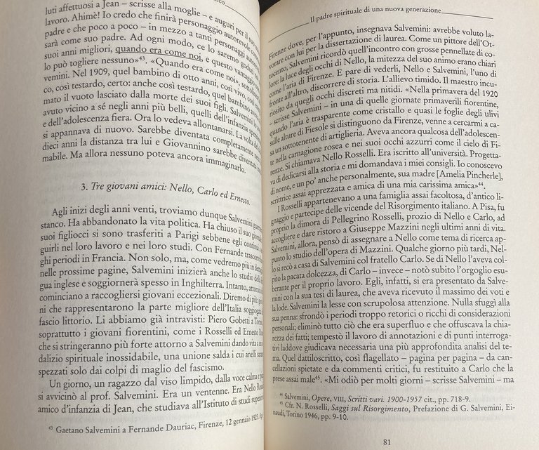 UN FIGLIO PER NEMICO. GLI AFFETTI DI GAETANO SALVEMINI ALLA …