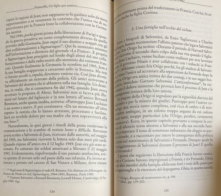 UN FIGLIO PER NEMICO. GLI AFFETTI DI GAETANO SALVEMINI ALLA …