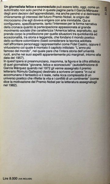 UN GIORNALISTA FELICE E SCONOSCIUTO