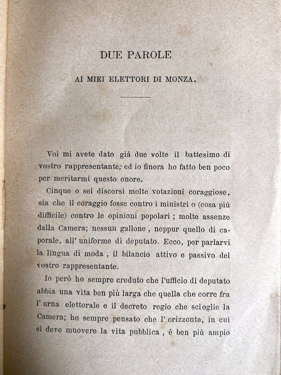 UN GIORNO A MADERA. UNA PAGINA DELL'IGIENE D'AMORE